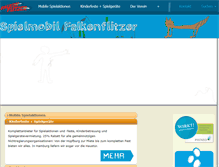 Tablet Screenshot of falkenflitzer.de